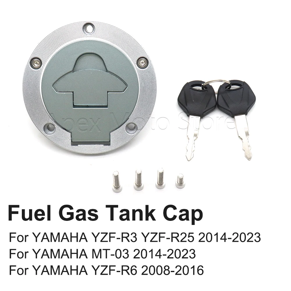 Motorcycle Fuel Gas Tank Cap Keys For YAMAHA YZF R3 R25 MT-03 MT03 YZF-R3 YZF-R25 2014-2023 YZF-R6 YZF R6 2008-2016
Motorcycle Fuel Gas Tank Cap Keys For YAMAHA YZF R3 R25 MT-03 MT03 YZF-R3 YZF-R25 2014-2023 YZF-R6 YZF R6 2008-2016