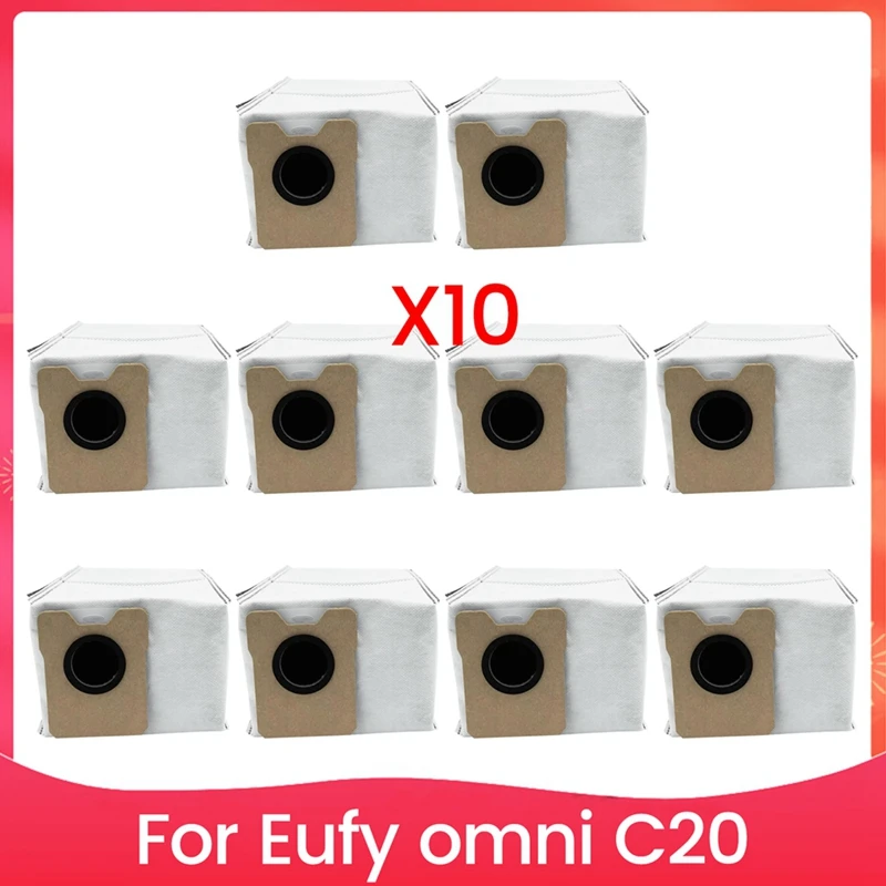 10 шт., аксессуары для пылесборника для Eufy Omni C20, аксессуары для пылесоса, сменные мешки для пыли
10 шт., аксессуары для пылесборника для Eufy Omni C20, аксессуары для пылесоса, сменные мешки для пыли