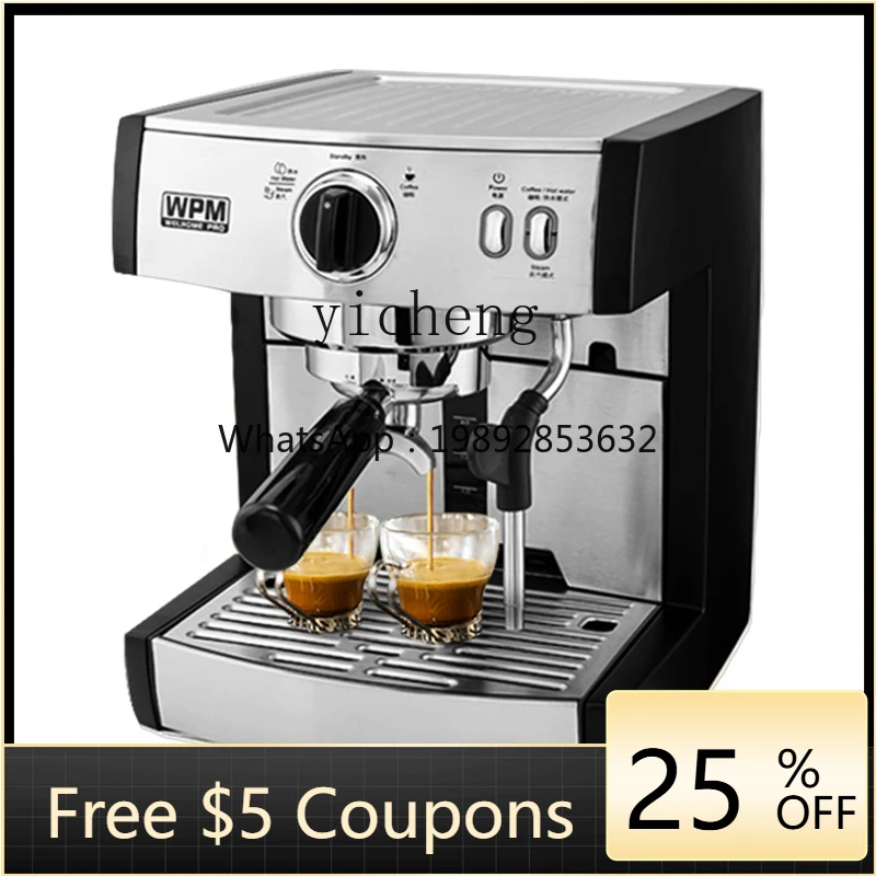 Professional Coffee Machine Italian Vapor Lift Pump Pressure Full & Semi Automatic Home Use and Commercial Use 
Professional Coffee Machine Italian Vapor Lift Pump Pressure Full & Semi Automatic Home Use and Commercial Use