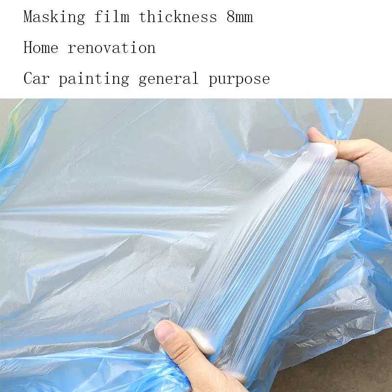 ATPRO Masking Plastic New Material Paint Protect Cover Spray Paint Masking Paper Plastic Kraft Paper Film Barrier Car Renovation
ATPRO Masking Plastic New Material Paint Protect Cover Spray Paint Masking Paper Plastic Kraft Paper Film Barrier Car Renovation