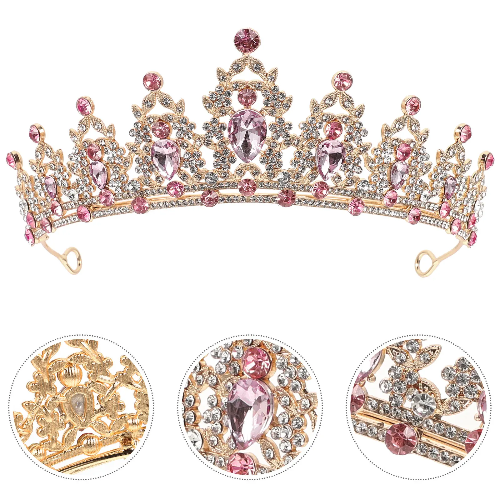 Свадебная тиара с кристаллами, корона для невесты, элегантный блестящий шикарный аксессуар для волос, подходит для невесты, выпускного вечера, дня рождения, вечеринки
Свадебная тиара с кристаллами, корона для невесты, элегантный блестящий шикарный аксессуар для волос, подходит для невесты, выпускного вечера, дня рождения, вечеринки