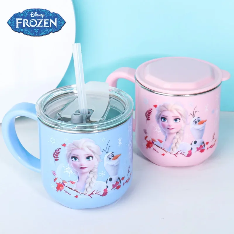260ML Disneys Mug Cup Mickey Kids Warter Cup with Lid SS304 Elsa Stitch Milk Mugs Cartoon Cute Coffee Drinking Brushing Cup Gift
260ML Disneys Mug Cup Mickey Kids Warter Cup with Lid SS304 Elsa Stitch Milk Mugs Cartoon Cute Coffee Drinking Brushing Cup Gift