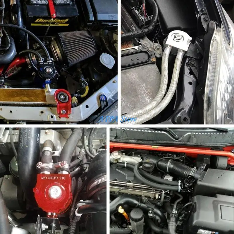U13C Car Baffle Oil Catch Can Reservoir Tanks with Air Filter Breather Aluminum
U13C Car Baffle Oil Catch Can Reservoir Tanks with Air Filter Breather Aluminum