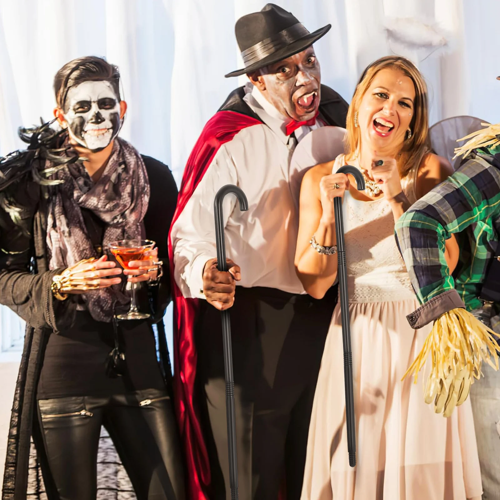 2Pcs Magician Crutches Cosplay Walking Sticks Lightweight Portable Show Wand Stage Performance Prop Crutches for Kids
2Pcs Magician Crutches Cosplay Walking Sticks Lightweight Portable Show Wand Stage Performance Prop Crutches for Kids