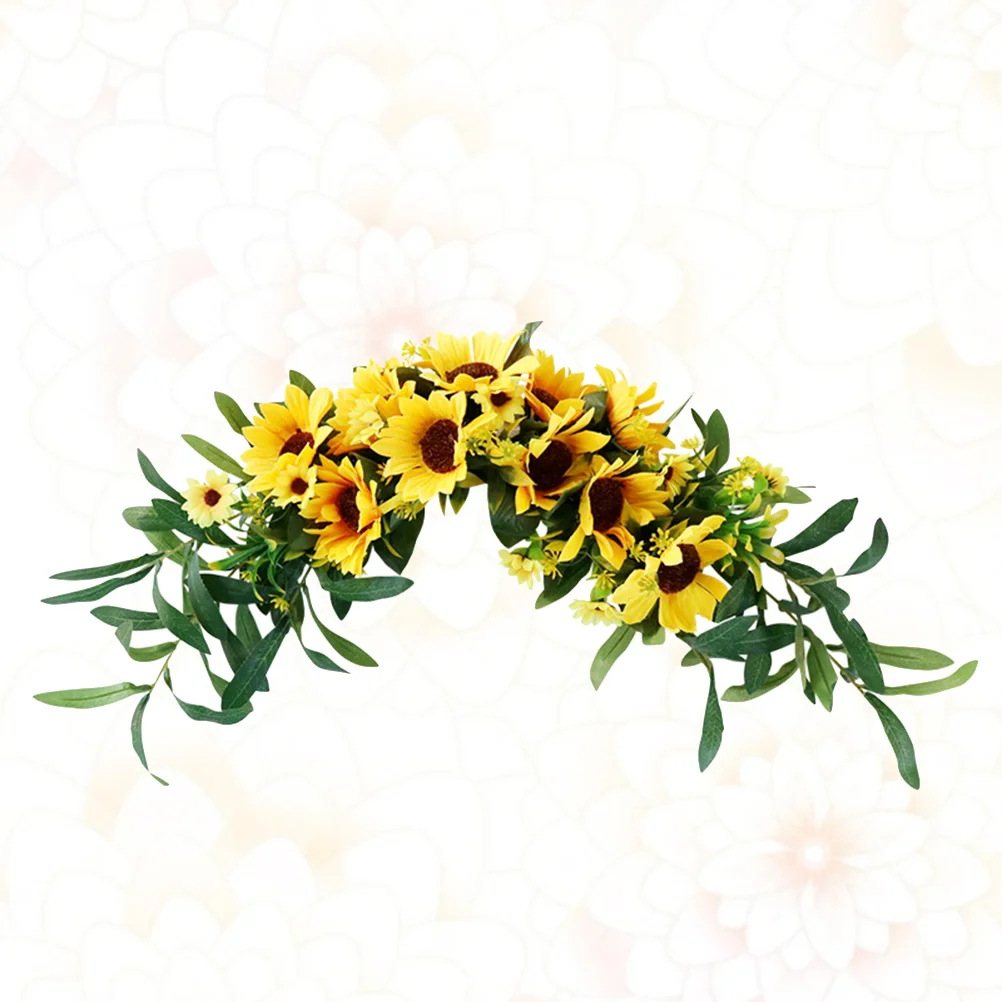 Artificial Sunflower Swag Door Decorative Wreath Wall Hanging Flower for Front Door Wedding Home Floral Decorative
Artificial Sunflower Swag Door Decorative Wreath Wall Hanging Flower for Front Door Wedding Home Floral Decorative