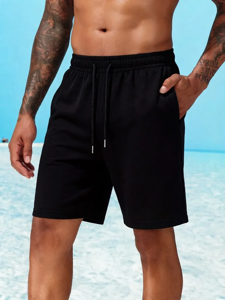 Beach Summer S-2XL Man Oversize Casual Short Pants Basic Classic Sport Britches Daily Street Bottom Pocket Drawstring Clothes
Beach Summer S-2XL Man Oversize Casual Short Pants Basic Classic Sport Britches Daily Street Bottom Pocket Drawstring Clothes