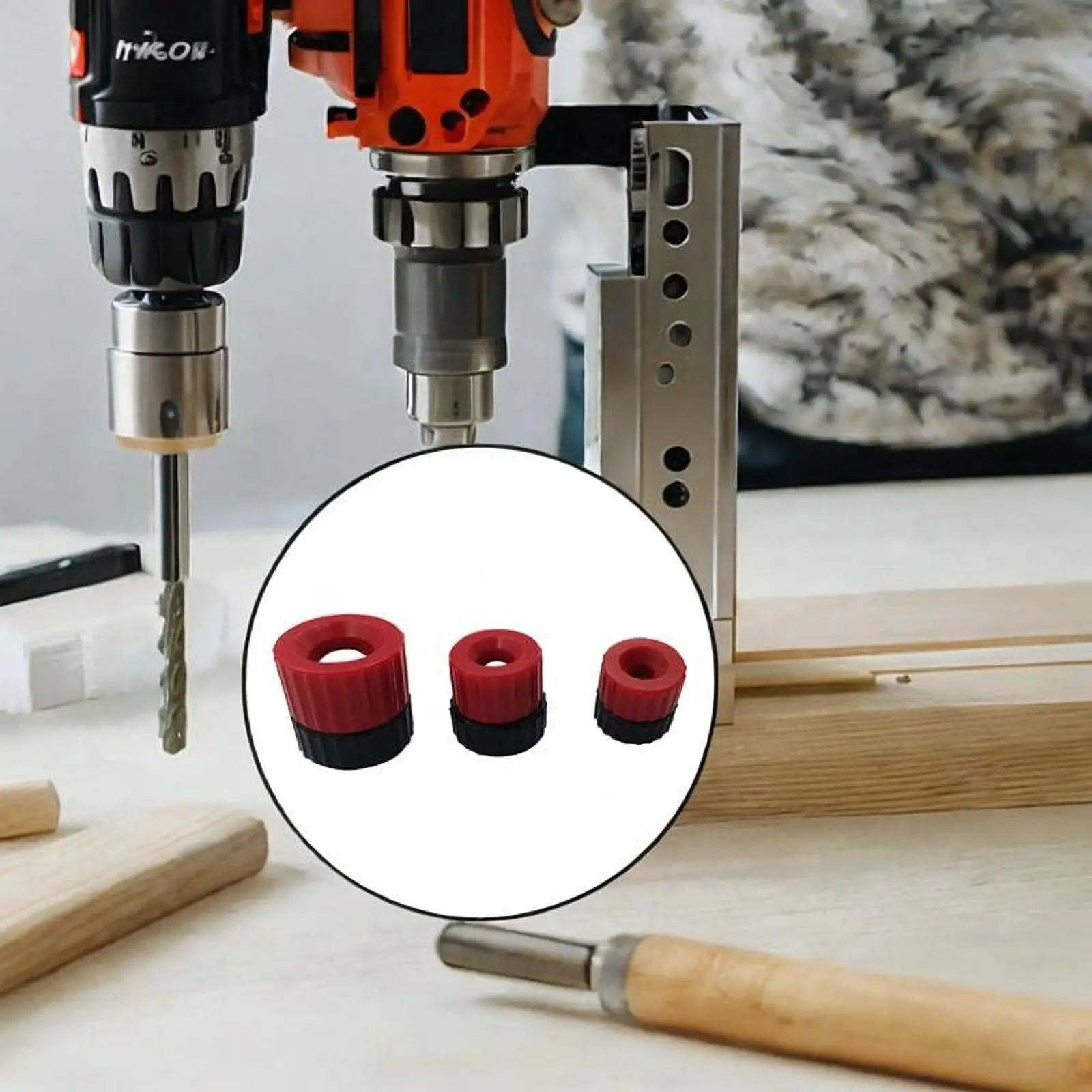 3x Drill Bit Stop Ring Hand Tool Measuring Tool Drill Bit Positioning Ring for Wood Tile Construction Work Furniture Woodworking
3x Drill Bit Stop Ring Hand Tool Measuring Tool Drill Bit Positioning Ring for Wood Tile Construction Work Furniture Woodworking