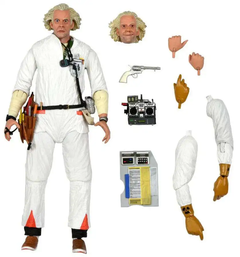 NECA 1/12 Back to the Future Dr. Brown Protective Clothing Version American Movie Series 7-inch Joint Action Figure in Stock
NECA 1/12 Back to the Future Dr. Brown Protective Clothing Version American Movie Series 7-inch Joint Action Figure in Stock