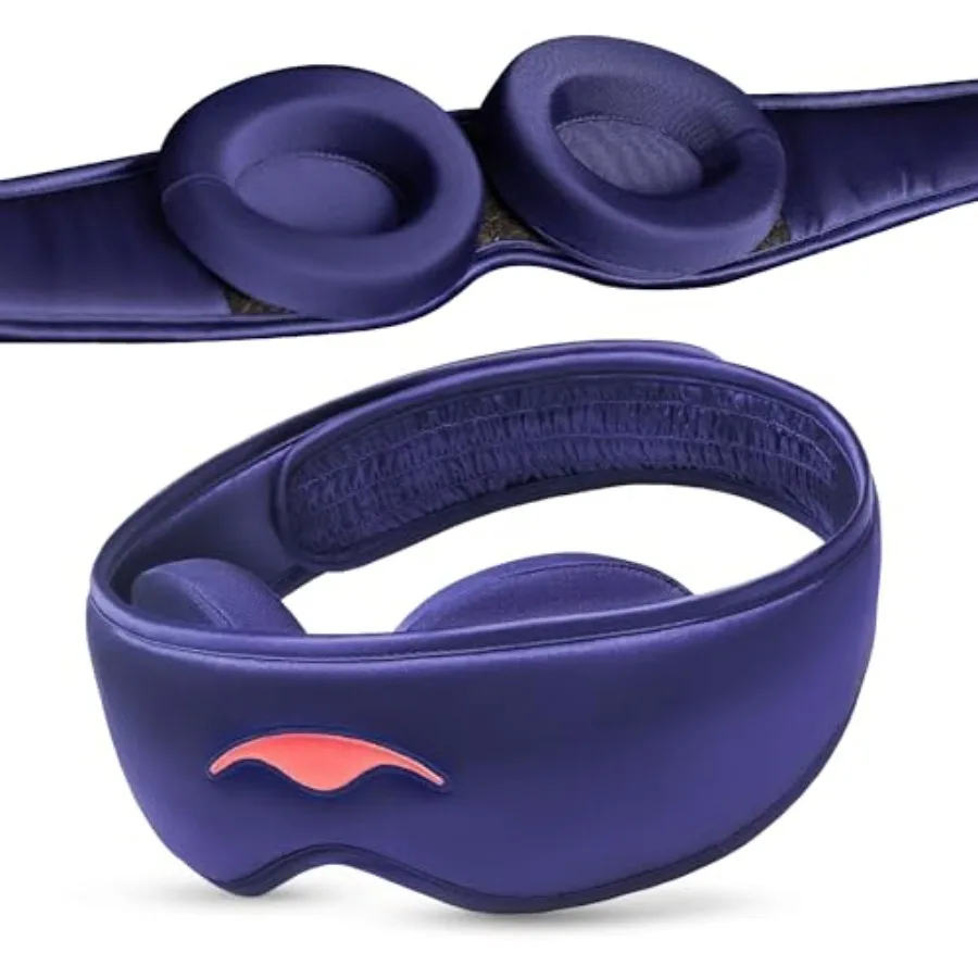 Manta Silk Sleep Mask Premium 22 Momme Silk Eye Mask, Designed for Blackout Comfort, Breathable and Washable, Adjustable Fit Pu
Manta Silk Sleep Mask Premium 22 Momme Silk Eye Mask, Designed for Blackout Comfort, Breathable and Washable, Adjustable Fit Pu