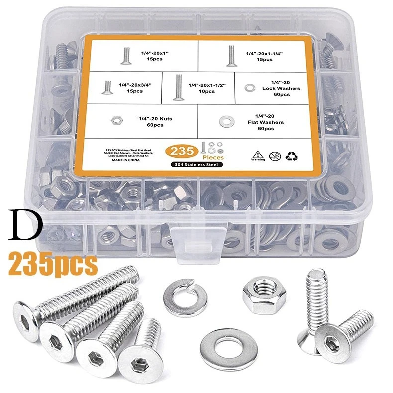 Hex Hexagon Socket Ultra Thin Flat Wafer Allen Head Screw 304 stainless steel Bolts Nuts Washers Assortment mix Kit M2 M3 M4 M5
Hex Hexagon Socket Ultra Thin Flat Wafer Allen Head Screw 304 stainless steel Bolts Nuts Washers Assortment mix Kit M2 M3 M4 M5