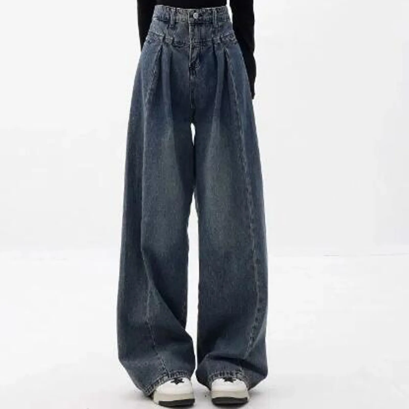 Women'S Jeans 2024 Trend Y2k Straight Leg Jeans Woman High Waist Vintage Clothes Streetwear Korean Fashion New Jeans Pants
Women'S Jeans 2024 Trend Y2k Straight Leg Jeans Woman High Waist Vintage Clothes Streetwear Korean Fashion New Jeans Pants