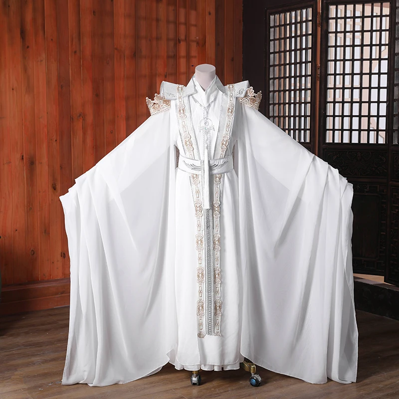 Hanfu White Dress Chinese Style Knight Pity Chu Wanning Cosplay Uniform Party Costume Stage Performance Clothes Halloween
Hanfu White Dress Chinese Style Knight Pity Chu Wanning Cosplay Uniform Party Costume Stage Performance Clothes Halloween