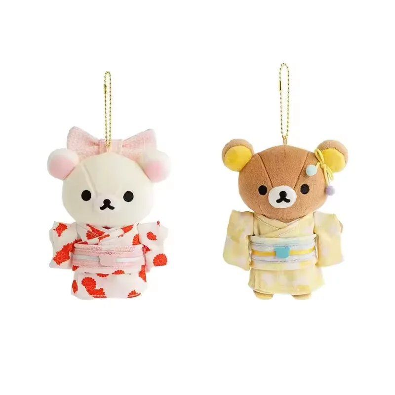 Kawaii Cartoon Rilakkumas Korilakkumas Kimono Plush Toys Creative Backpack Pendant Keychain Doll Friend Couple Birthday Gifts
Kawaii Cartoon Rilakkumas Korilakkumas Kimono Plush Toys Creative Backpack Pendant Keychain Doll Friend Couple Birthday Gifts