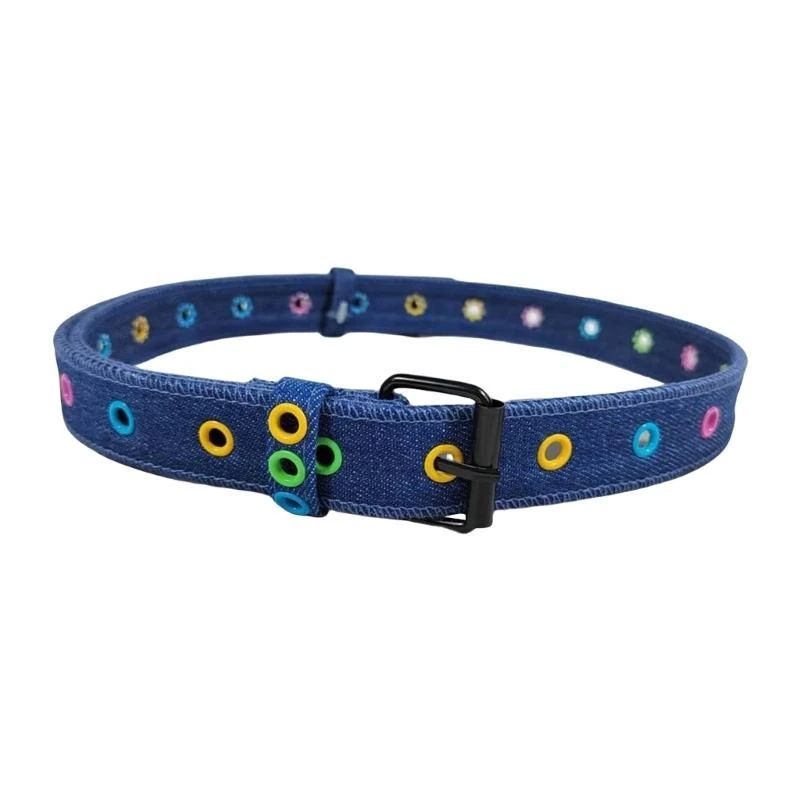 652F Unisex Stylish Eyelet Belt Adjustable Length Classical Waist Band Waist Decor for Trendy Youths Enjoy Comfort and
652F Unisex Stylish Eyelet Belt Adjustable Length Classical Waist Band Waist Decor for Trendy Youths Enjoy Comfort and