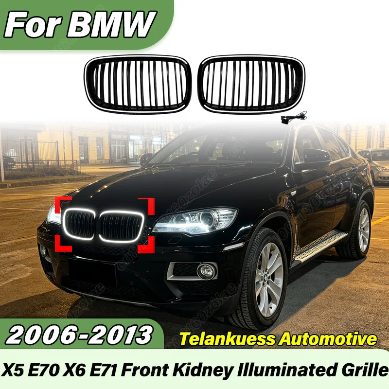For BMW X5 E70 X6 E71 2006 2007 2008 2009 2010 2011 2012 2013 Automobile Front Bumper Air Intake Grille Body Modification Kit
For BMW X5 E70 X6 E71 2006 2007 2008 2009 2010 2011 2012 2013 Automobile Front Bumper Air Intake Grille Body Modification Kit