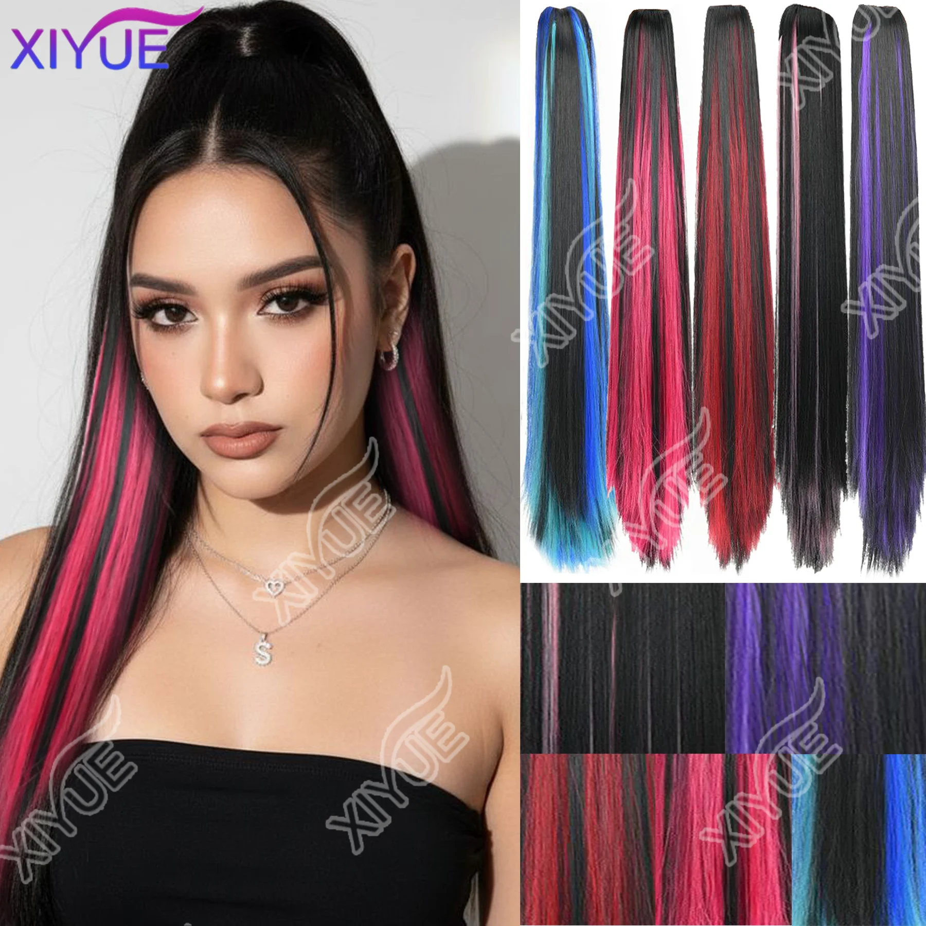 XI Brown Black 40cm Fishbone Braid Ponytail Extension Synthetic Wig Clip-on Drawstring Fishbone Ponytail for Daily & Cosplay Use
XI Brown Black 40cm Fishbone Braid Ponytail Extension Synthetic Wig Clip-on Drawstring Fishbone Ponytail for Daily & Cosplay Use
