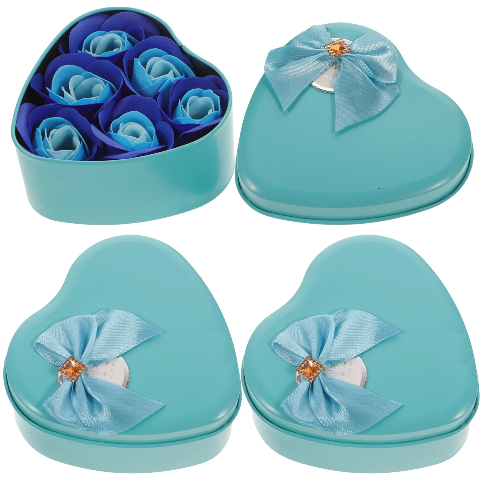 Heart Shaped Iron Box Soap Flowers 3 Boxes Flower Soap Creative Gift Mothers Day Present Premium Material Bath
Heart Shaped Iron Box Soap Flowers 3 Boxes Flower Soap Creative Gift Mothers Day Present Premium Material Bath