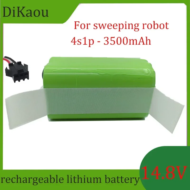 14.4V 3500mAh Lithium Ion Battery for Xiaomi Sweeping Robot A4 A4s V7 A6 V7s N79 N79S DN622 Sweeping Robot Battery
14.4V 3500mAh Lithium Ion Battery for Xiaomi Sweeping Robot A4 A4s V7 A6 V7s N79 N79S DN622 Sweeping Robot Battery