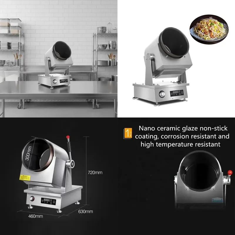 2026 Commercial Catering Fast Food Restaurant Motorized Automatic Fried Rice Wok Intelligent Drum Stir Cooking Fry
2026 Commercial Catering Fast Food Restaurant Motorized Automatic Fried Rice Wok Intelligent Drum Stir Cooking Fry