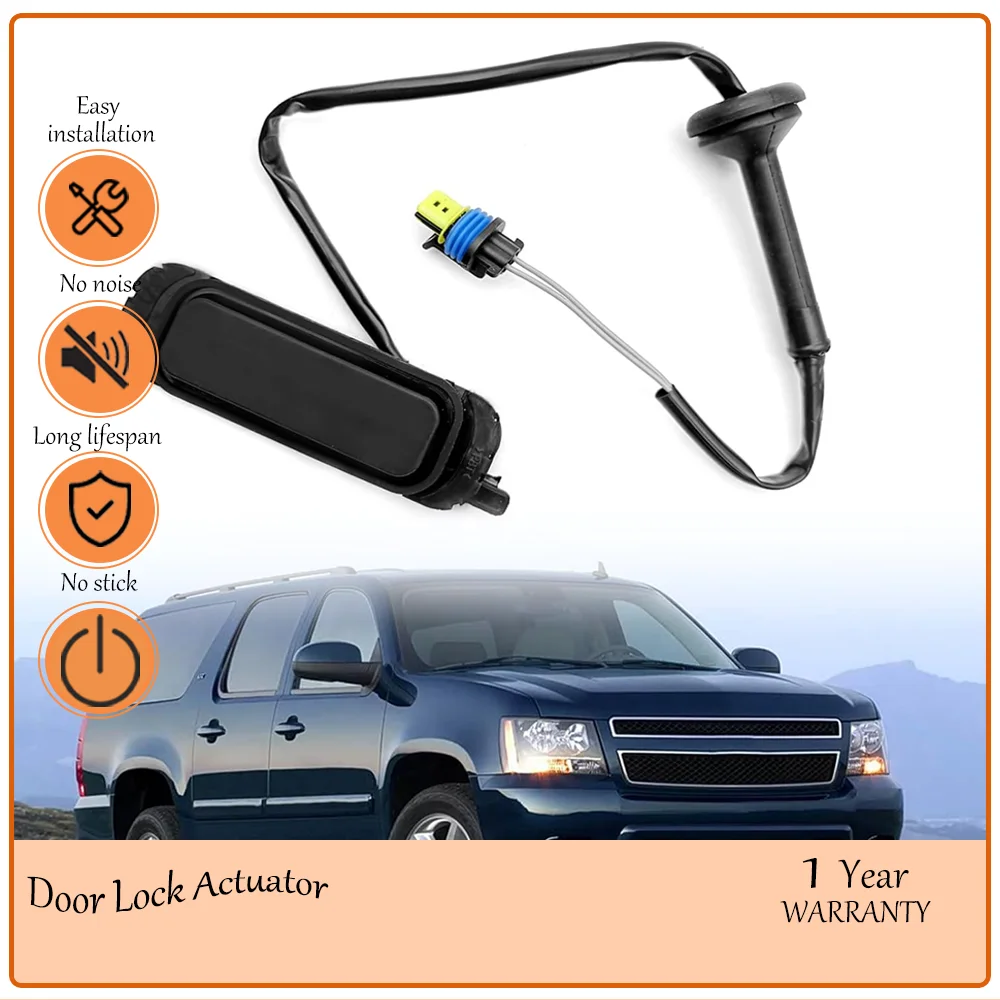 Black Tailgate Release Switch with Pre-wired Design, Corrosion-resistant Construction Fit Chevrolet GM Cadillac oem 15106857
Black Tailgate Release Switch with Pre-wired Design, Corrosion-resistant Construction Fit Chevrolet GM Cadillac oem 15106857