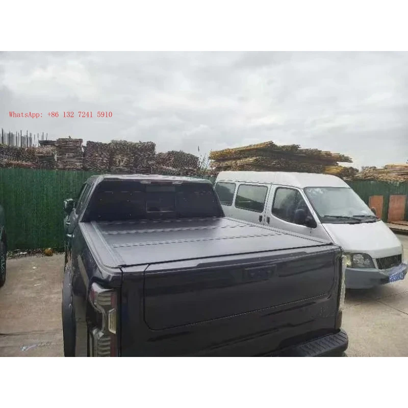 Retractable Manual 4x4 Pickup Aluminum Hard Quad Fold Truck Bed Tonneau Cover Fitted for Ram 1500 2500 Sierra F-150 Factory
Retractable Manual 4x4 Pickup Aluminum Hard Quad Fold Truck Bed Tonneau Cover Fitted for Ram 1500 2500 Sierra F-150 Factory