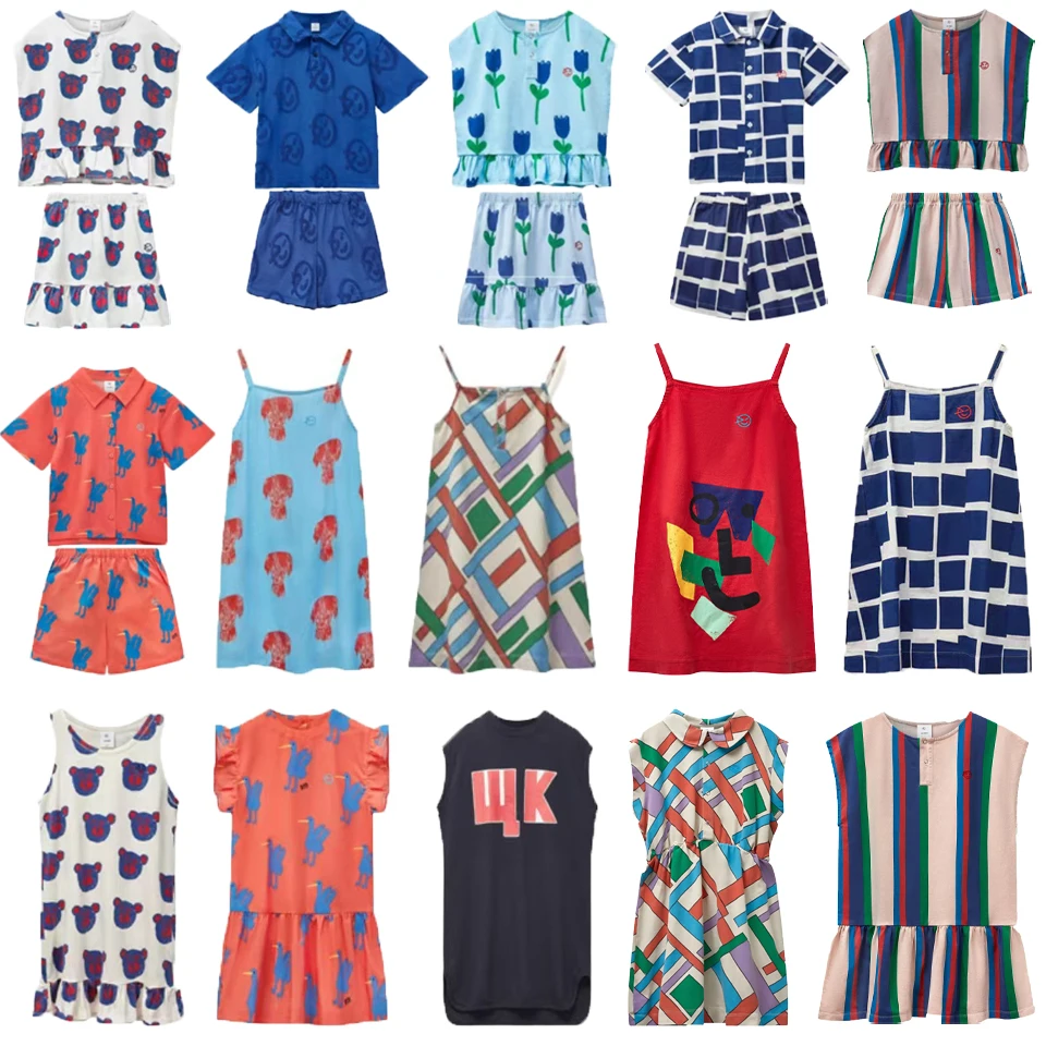 2025 Wyn Kids T-Shirts Shorts Set Summer Boys Girls Fashion Tops Shorts Girl Cute Cartoon Print Dress Children Outdoor Clothing
2025 Wyn Kids T-Shirts Shorts Set Summer Boys Girls Fashion Tops Shorts Girl Cute Cartoon Print Dress Children Outdoor Clothing