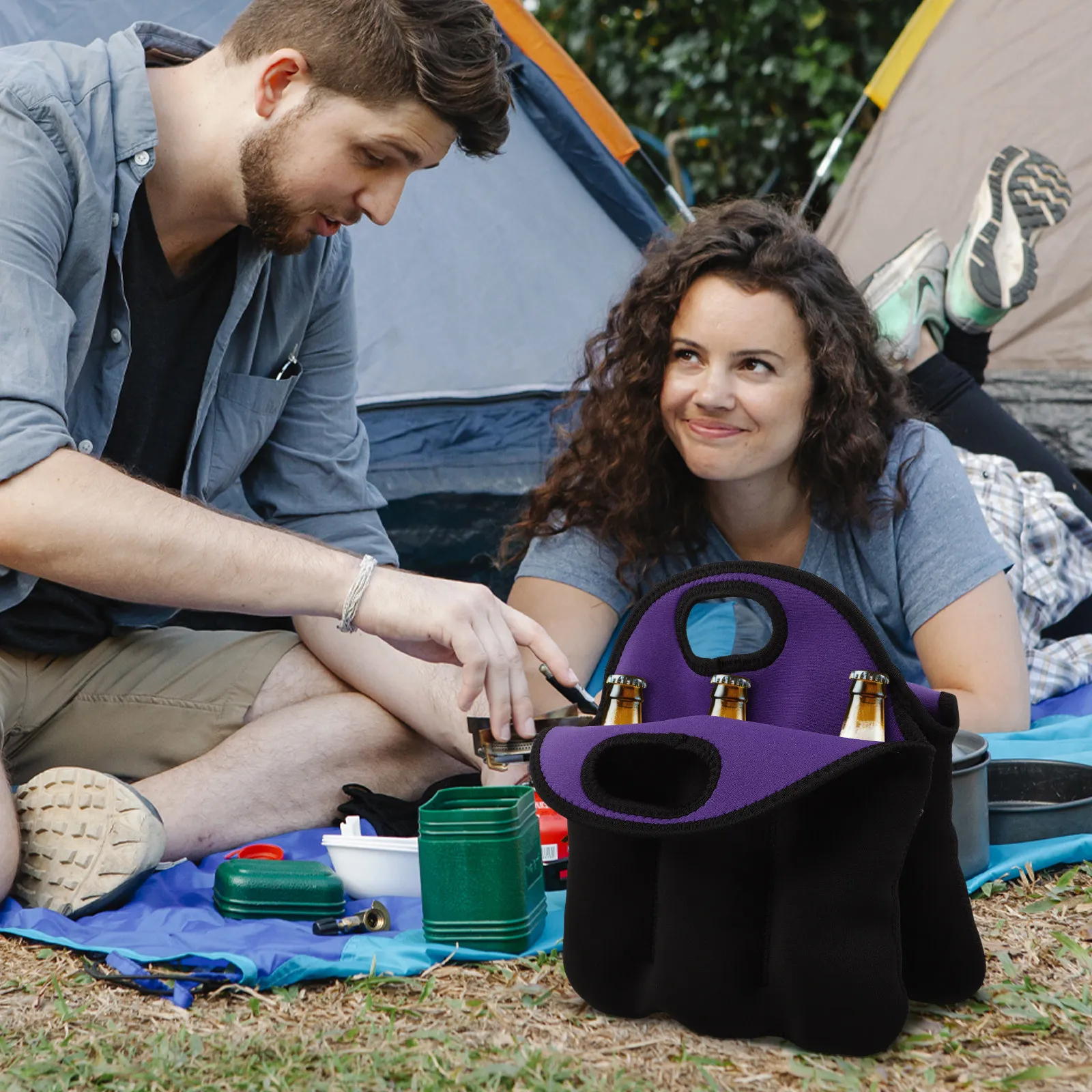 Beer Cooler Tote Bag Neoprene Beer Bottle Carrier Foldable Insulated Beverage Bottle Cooler Tote Bag for Camping Beach
Beer Cooler Tote Bag Neoprene Beer Bottle Carrier Foldable Insulated Beverage Bottle Cooler Tote Bag for Camping Beach