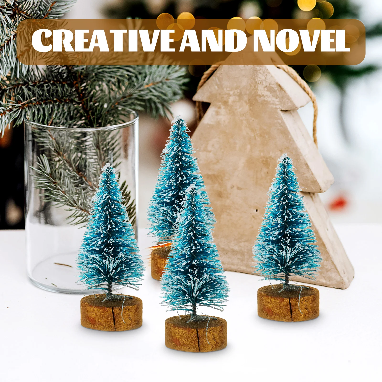 24Pcs Mini Christmas Tree Decor Classic Design Lively Atmosphere Party Supplies Home Office Table Cabinet Chair
24Pcs Mini Christmas Tree Decor Classic Design Lively Atmosphere Party Supplies Home Office Table Cabinet Chair