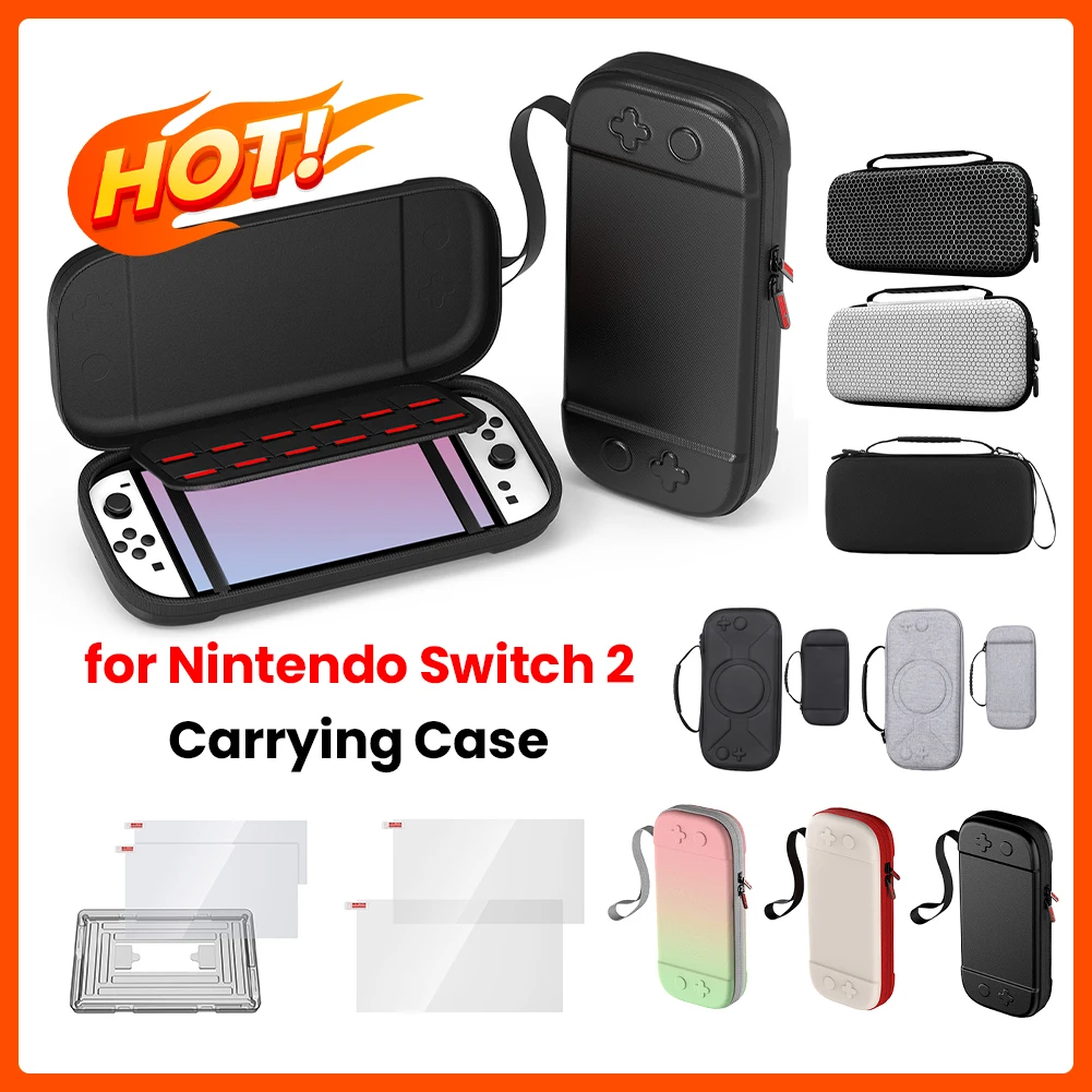 Carrying Case For Nintendo Switch 2 Portable Storage Bag Protective Travel Case EVA Hard Shell Pouch for NS Switch 2 Accessories
Carrying Case For Nintendo Switch 2 Portable Storage Bag Protective Travel Case EVA Hard Shell Pouch for NS Switch 2 Accessories
