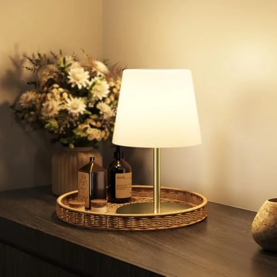 Outdoor Cordless Table Lamp, IP65 Waterproof 4500mAh Rechargeble Shower Lamp, Dimmable Touch Lamp, LED Night Light Lamp for Bat
Outdoor Cordless Table Lamp, IP65 Waterproof 4500mAh Rechargeble Shower Lamp, Dimmable Touch Lamp, LED Night Light Lamp for Bat