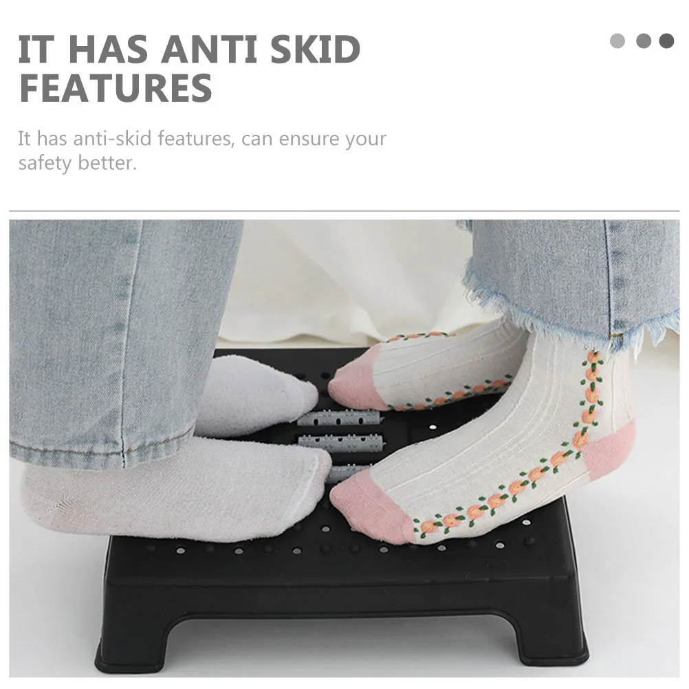 Foot Stool Foot Rest Anti-Skid Adjustable Under Desk Footstool Premium Massage Roller Office Leg Rest Footstool
Foot Stool Foot Rest Anti-Skid Adjustable Under Desk Footstool Premium Massage Roller Office Leg Rest Footstool