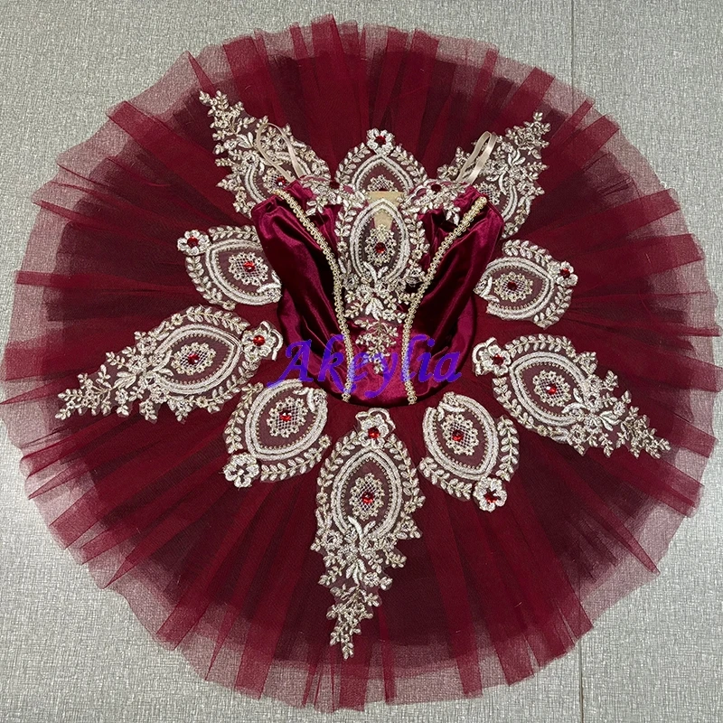 Akeylia wine red professional ballet tutu women Group dance performance pancake tutu classical Burgundy black adult BLST20119
Akeylia wine red professional ballet tutu women Group dance performance pancake tutu classical Burgundy black adult BLST20119