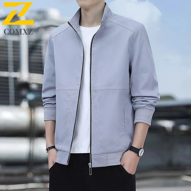 COMXZ High Quality Men Jacket Luxury Hiking Business Leisure Lightweight Coat Casual Korean Fashion Windproof Autumn Garment
COMXZ High Quality Men Jacket Luxury Hiking Business Leisure Lightweight Coat Casual Korean Fashion Windproof Autumn Garment