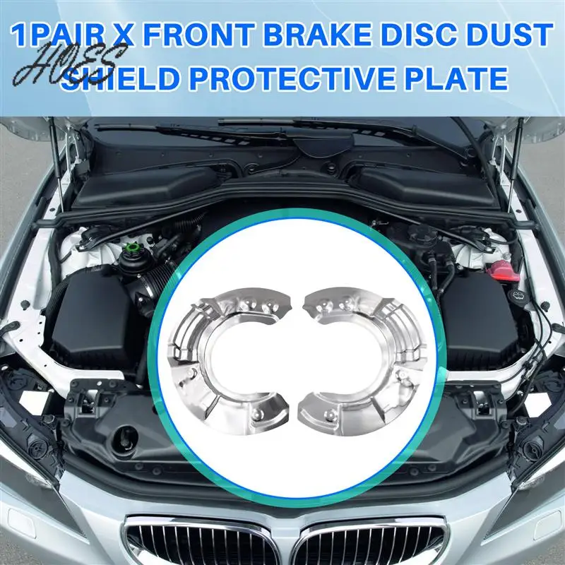 HOES-1Pair Front Brake Disc Dust Shield Plate For BMW 5 6 7 Series F10 F11 F07 F06 F12 F01 F02 10-18 63179879005 63179879006
HOES-1Pair Front Brake Disc Dust Shield Plate For BMW 5 6 7 Series F10 F11 F07 F06 F12 F01 F02 10-18 63179879005 63179879006