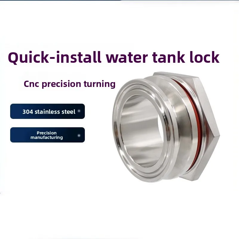 1.5" 2" Sanitary Stainless Steel SS304 Weldless Bulkhead Tri Clamp Water Tank Beer Can Kettle Connector Pipe Fittings Homebrew
1.5" 2" Sanitary Stainless Steel SS304 Weldless Bulkhead Tri Clamp Water Tank Beer Can Kettle Connector Pipe Fittings Homebrew