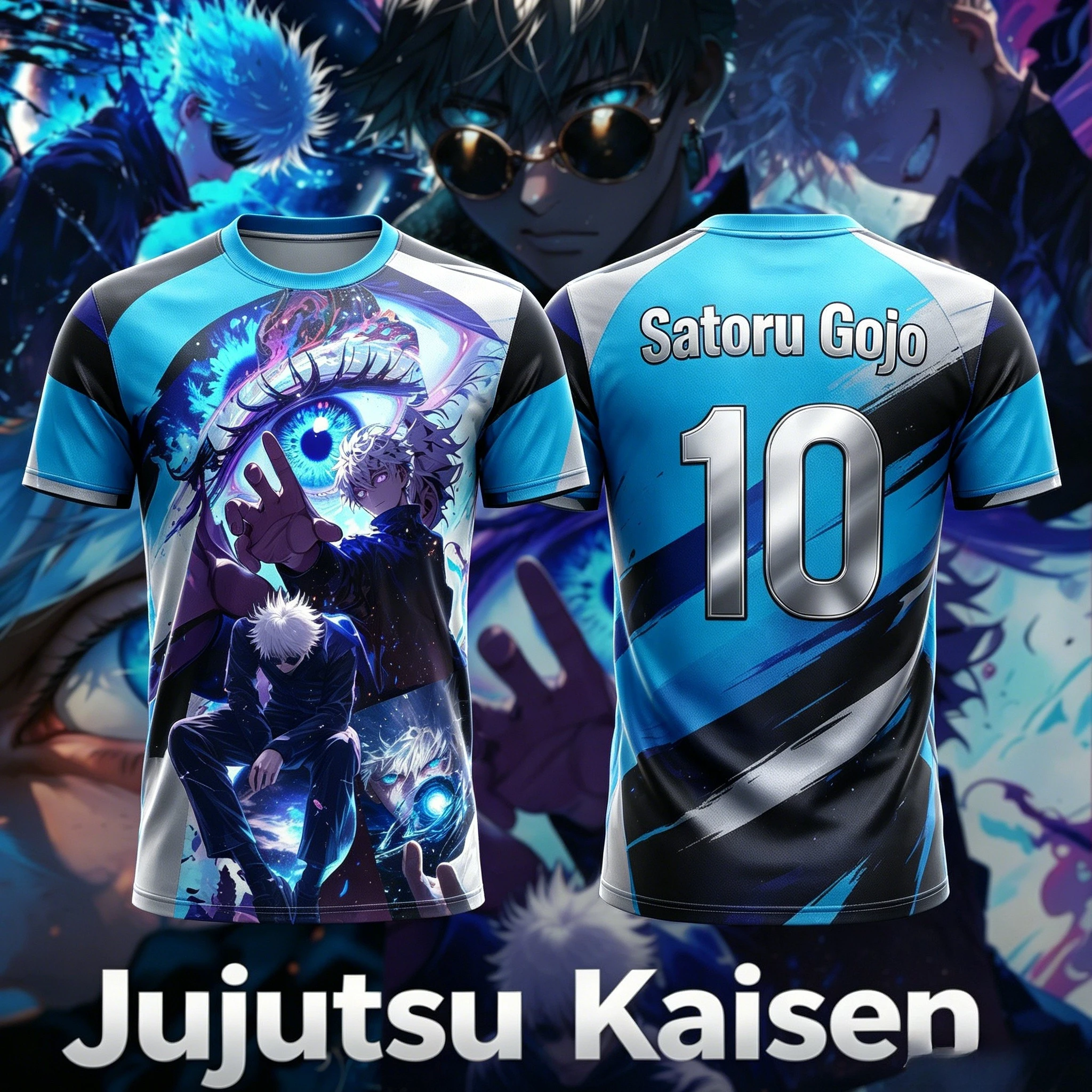 2026 New JUJUTSU KAISEN NO.10 NO.7 Satoru Gojo Anime T-Shirt Adult Men's 3D Printed Special Football Jersey T-Shirt Kids Y2k
2026 New JUJUTSU KAISEN NO.10 NO.7 Satoru Gojo Anime T-Shirt Adult Men's 3D Printed Special Football Jersey T-Shirt Kids Y2k