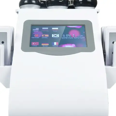 Skinterest 6-in-1 40K KIM8 Cavitation Machine Portable Home Salon Facial Body Care Device