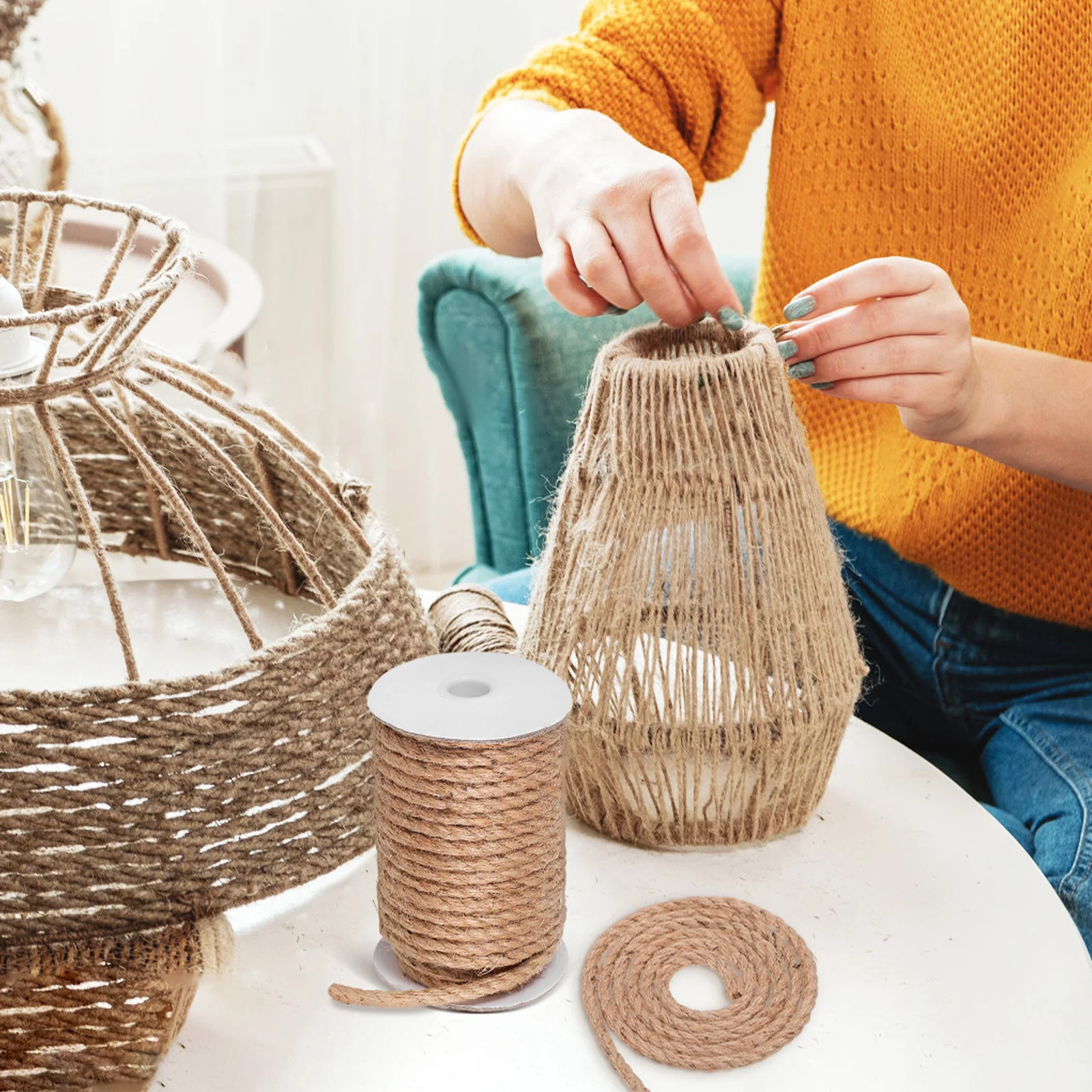Crafts Environmentally Friendly Rope Heavy Duty Outdoor Packing Decorative Strong Beige Twine
Crafts Environmentally Friendly Rope Heavy Duty Outdoor Packing Decorative Strong Beige Twine