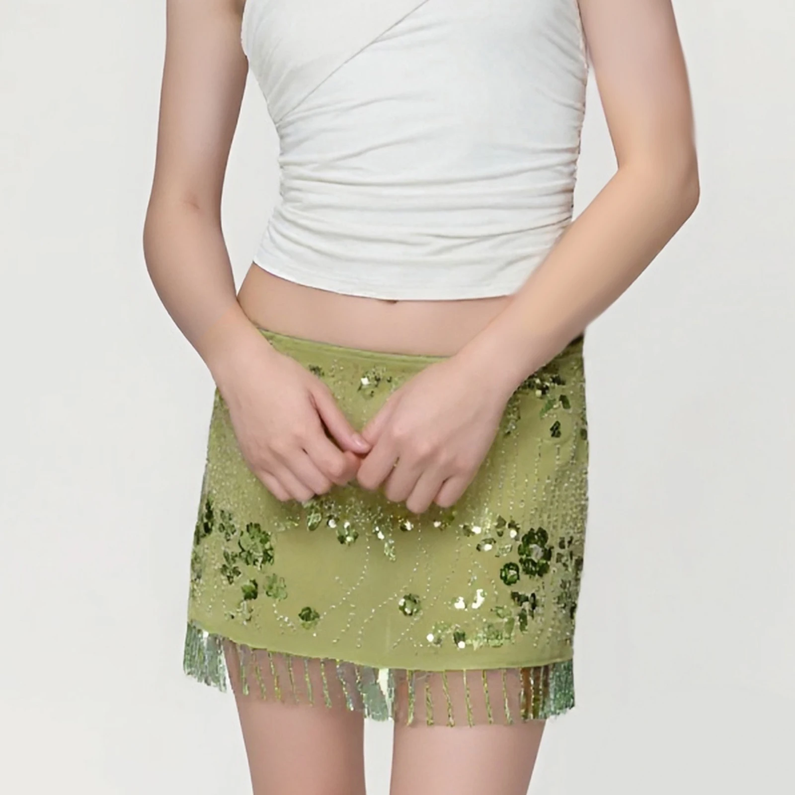 Women's Sequin Beading Soild Color Floral Mini Skirts Fashion Low Waist Tassle Slim Fit Skirts Short Club Skirts
Women's Sequin Beading Soild Color Floral Mini Skirts Fashion Low Waist Tassle Slim Fit Skirts Short Club Skirts