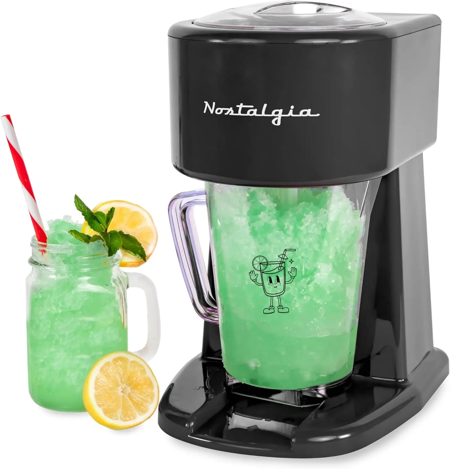Retro 40-Ounce Frozen Beverage Station - Slushie Machine and Ice Shaver with Automatic Mixing for Soda, Cocktails and Ma
Retro 40-Ounce Frozen Beverage Station - Slushie Machine and Ice Shaver with Automatic Mixing for Soda, Cocktails and Ma