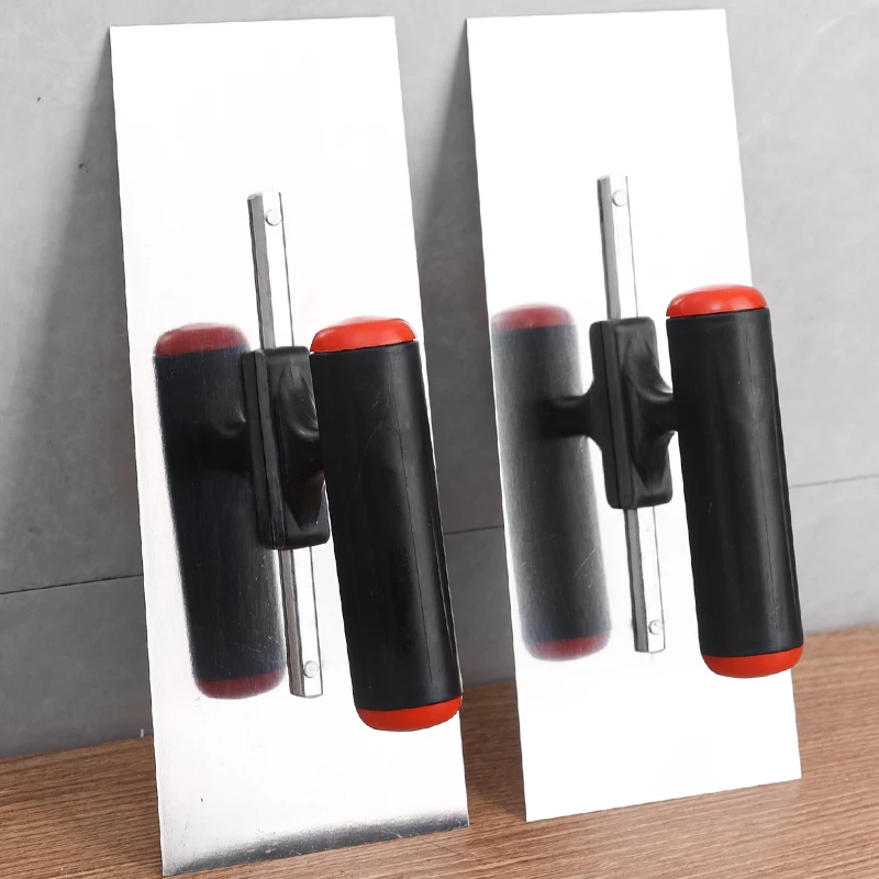 Drywall Plaster Tool Nailless Plastering Trowel Stainless Steel Blade Construction Concrete Cement Drywall Trowel Scraping Tools 
Drywall Plaster Tool Nailless Plastering Trowel Stainless Steel Blade Construction Concrete Cement Drywall Trowel Scraping Tools