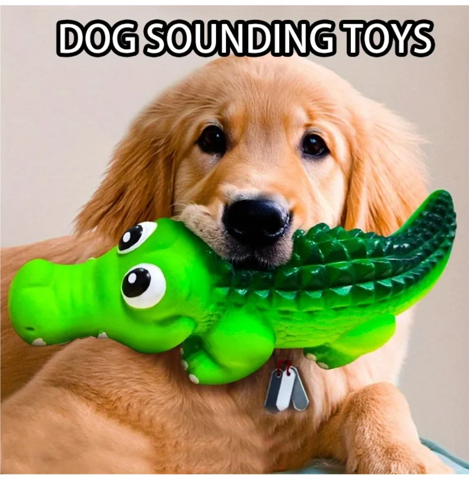 Squeaky Rubber Crocodile Dog Toy – Durable Chew & Play Pet Toy for Dogs,Fun Animal Design for Interactive Games(Assorted Colors)
Squeaky Rubber Crocodile Dog Toy – Durable Chew & Play Pet Toy for Dogs,Fun Animal Design for Interactive Games(Assorted Colors)