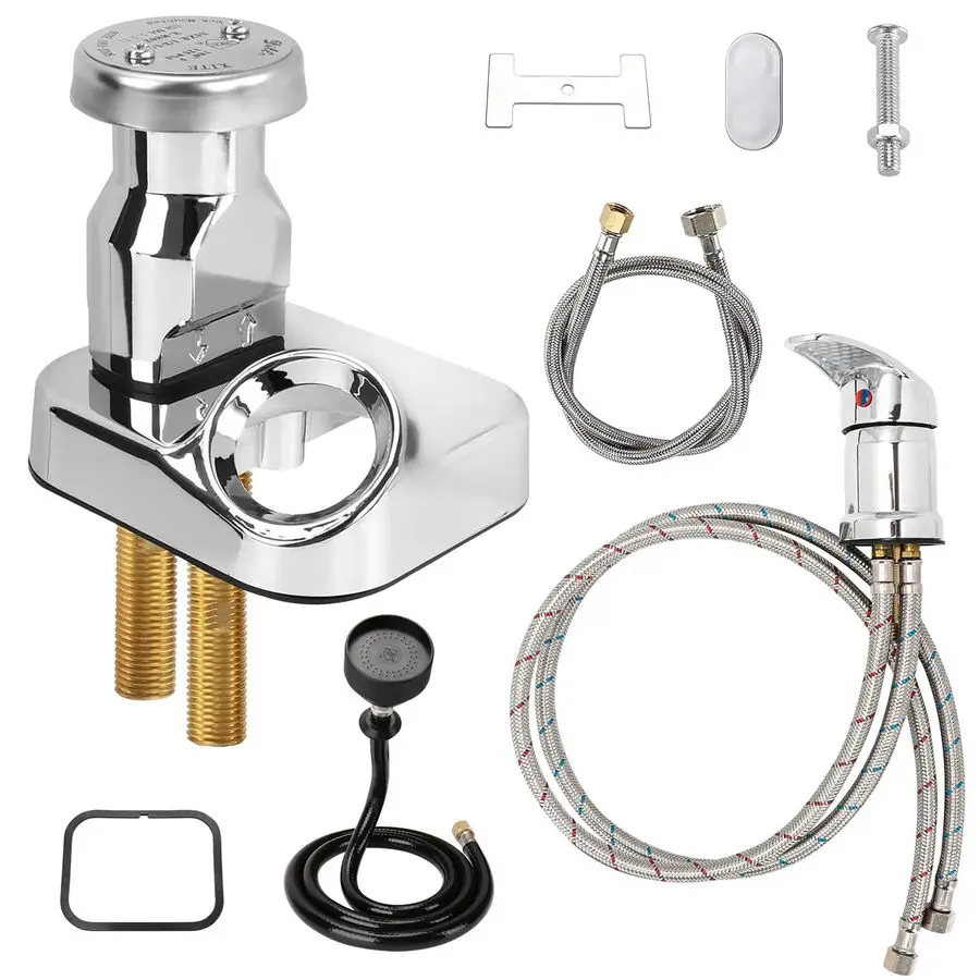 AllinOne Salon Shampoo Bowl Faucet Vacuum Breaker Kit, Complete Set Salon Sink Parts for Salon Shampoo Bowl and Bed, 1 4 Nut Be
AllinOne Salon Shampoo Bowl Faucet Vacuum Breaker Kit, Complete Set Salon Sink Parts for Salon Shampoo Bowl and Bed, 1 4 Nut Be