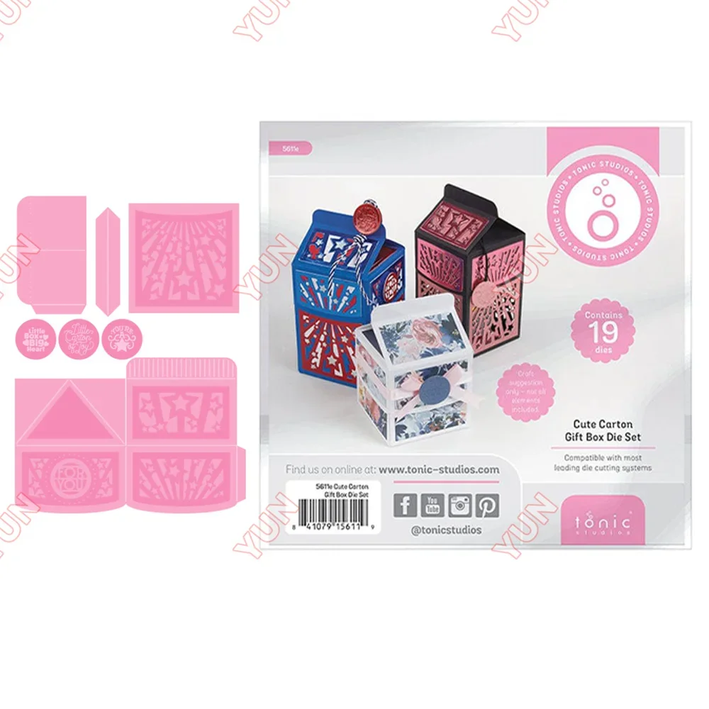 Paper Greeting Card 2025 New Gift Box Die Beautifully Create Making Craft Cutting Dies Stamps DIY Scrapbooking Diary Handmade
Paper Greeting Card 2025 New Gift Box Die Beautifully Create Making Craft Cutting Dies Stamps DIY Scrapbooking Diary Handmade