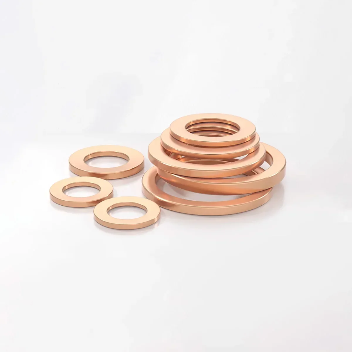 Purple Copper Gasket/ Marine Instrument Sealing Ring / Copper Round Threaded Metal Flat Gasket M3-M60mm
Purple Copper Gasket/ Marine Instrument Sealing Ring / Copper Round Threaded Metal Flat Gasket M3-M60mm