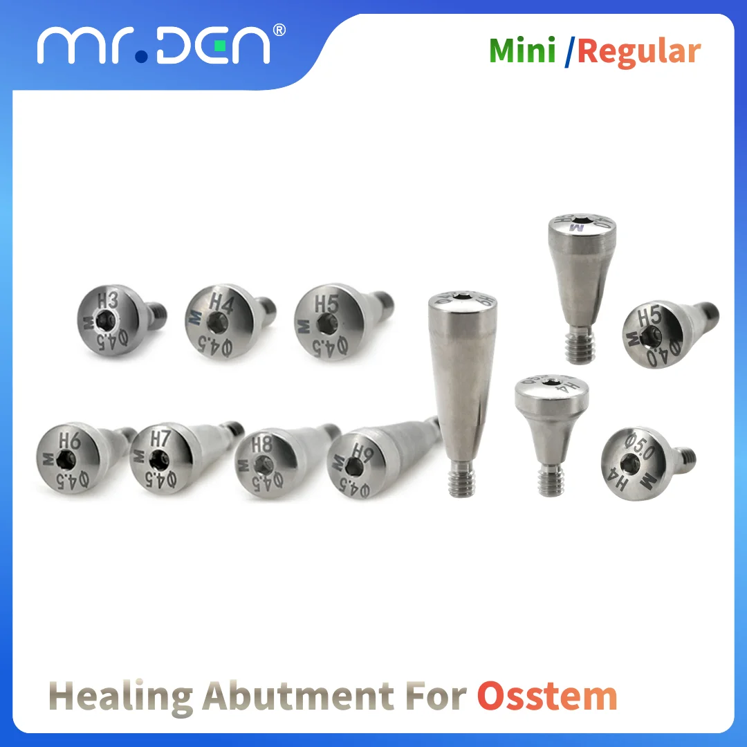 10Pcs Dental Healing Abutments Gingival Shapers For Osstem Titanium Alloy High Brightness Gloss Dental Implant Accessories
10Pcs Dental Healing Abutments Gingival Shapers For Osstem Titanium Alloy High Brightness Gloss Dental Implant Accessories