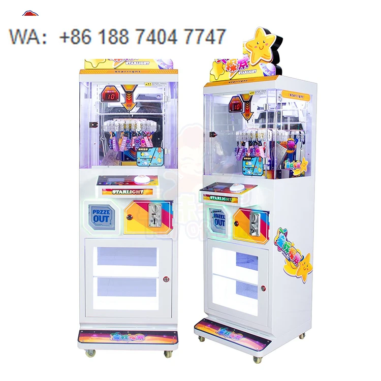 FULL of FUN Gifts Vending Lucky Star Crazy Toy Game Clip Machines Prize Cutting Automatic Gift Game Machine
FULL of FUN Gifts Vending Lucky Star Crazy Toy Game Clip Machines Prize Cutting Automatic Gift Game Machine