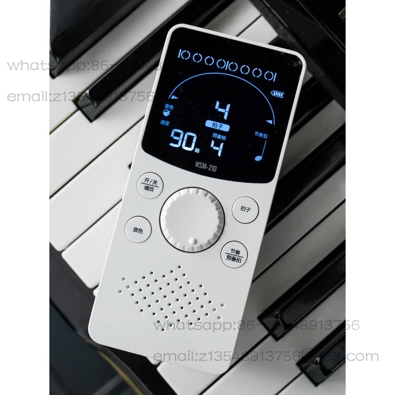 Электронный метроном WSM-210: Универсальный ритм-тренажер для фортепиано, гитары, ударных и гучжэна
Электронный метроном WSM-210: Универсальный ритм-тренажер для фортепиано, гитары, ударных и гучжэна