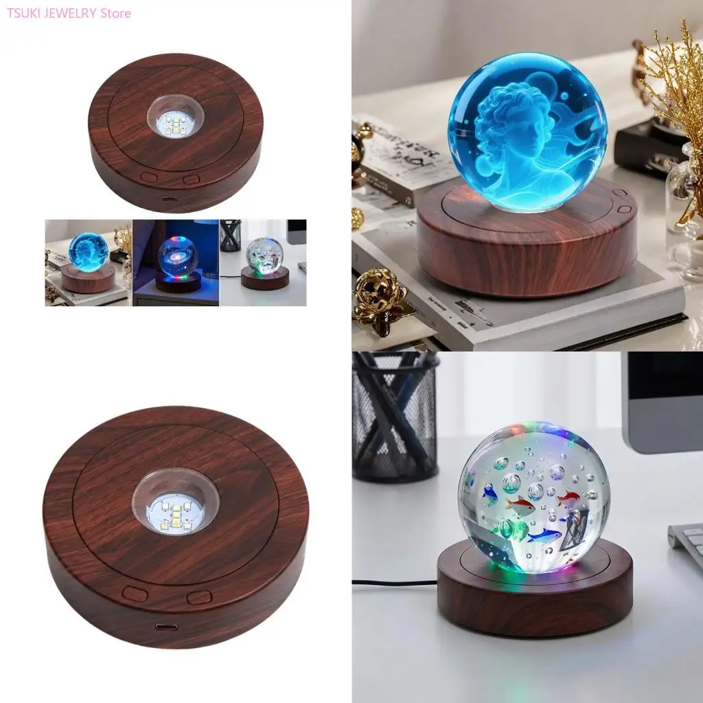 62KE Adjustable LED Crystals Display Stand Child Safe ABS Base 7 Lighting Effects
62KE Adjustable LED Crystals Display Stand Child Safe ABS Base 7 Lighting Effects