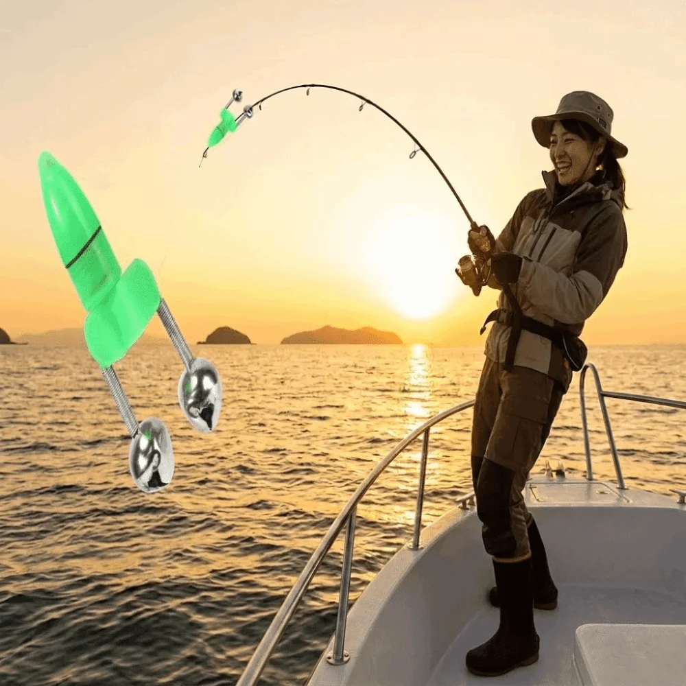 20Pcs Sensitive Fishing Bite Alarms Rod Bells Tip Clip Plastic Dual Alert Bells Tip up Lights Metal Construction Waterproof
20Pcs Sensitive Fishing Bite Alarms Rod Bells Tip Clip Plastic Dual Alert Bells Tip up Lights Metal Construction Waterproof